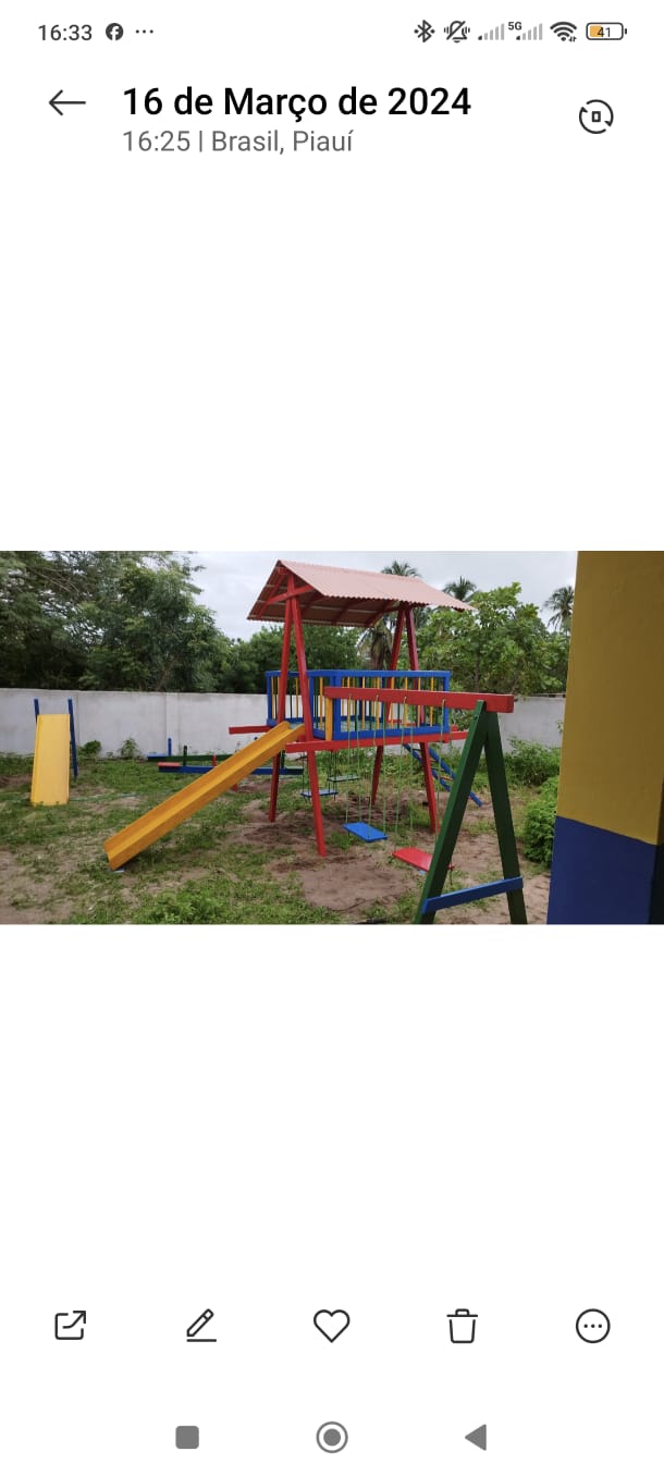 Playground de madeira 5 - Geovane Esquadrias Parnaíba PI