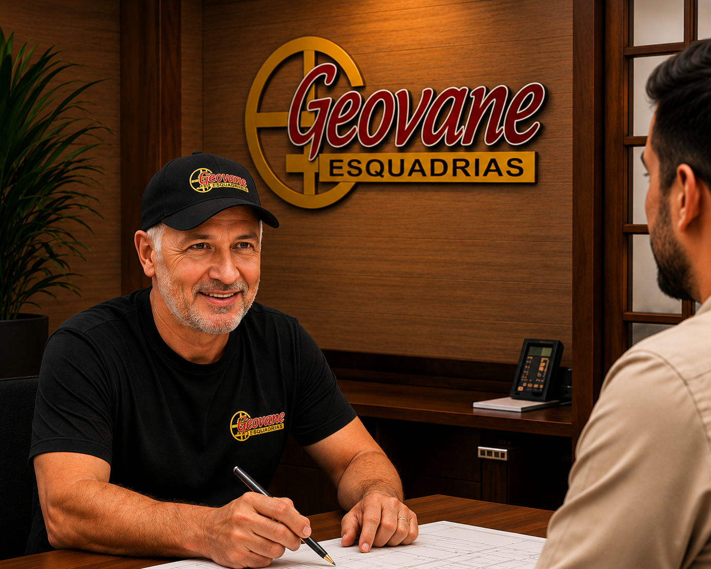 Geovane em atendimento ao cliente
